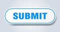 submit sticker. Royalty Free Stock Photo