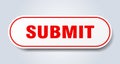 submit sticker. Royalty Free Stock Photo