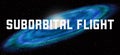 Suborbital Flight theme with galaxy background Royalty Free Stock Photo