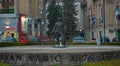 SUBOTICA, SERBIA - October 13th 2018 - Monument of Ivan Saric