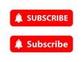subscribe button Royalty Free Stock Photo