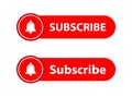 subscribe button Royalty Free Stock Photo