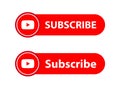 subscribe button Royalty Free Stock Photo