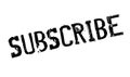 Subscribe rubber stamp