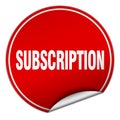 subscription sticker