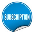 subscription sticker