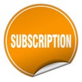 subscription sticker