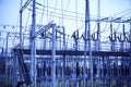 Substation Royalty Free Stock Photo