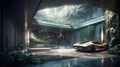 Subterranean Dream Home with Skylights & Self-Driving Car