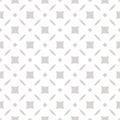 Subtle abstract floral seamless pattern. Vector gray and white background Royalty Free Stock Photo
