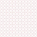 Subtle abstract vector geometric seamless pattern in pale pink and white color Royalty Free Stock Photo