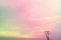 Subtle background Of the beautiful pastel sky Royalty Free Stock Photo