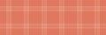 Subtle coral and cream plaid pattern. Perfect for textile designs, website backgrounds, or adding a touch of understated elegance Royalty Free Stock Photo