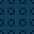 Subtle dark blue geometric seamless pattern with squares, grid. Vector texture Royalty Free Stock Photo