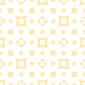 Subtle floral seamless texture. Vintage geometric pattern with small flowers