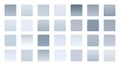 subtle gray gradients swatches big collection design Royalty Free Stock Photo