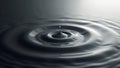 Subtle grayscale gradient, overlapping circles forming ripple effect, dynamic, lines Royalty Free Stock Photo