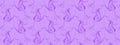 Subtle lavender floral pattern. Elegant, flowing lines create a calming, seamless design ideal for textiles, websites, or