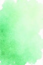 Subtle light green watercolor wash, perfect for spring themes , gradient, website Royalty Free Stock Photo