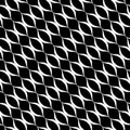 Subtle mesh texture. Vector seamless diagonal pattern, delicate lattice