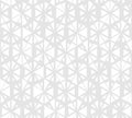 Subtle minimal vector seamless pattern with small randomly scattered triangles Royalty Free Stock Photo