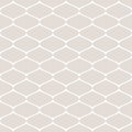 Subtle monochrome seamless pattern of mesh, lattice, grid, fishnet, tissue, lace, net. Royalty Free Stock Photo