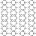 Subtle ornamental background, Vector seamless pattern Royalty Free Stock Photo