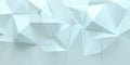 Subtle pale blue background with a 3D triangular block structure. The wall s triangular tile pattern Ai ganerated