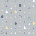 Subtle pattern, graphic design, abstract background with rain drops, creative backdrop Royalty Free Stock Photo
