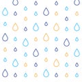 Subtle pattern, graphic design, abstract background with rain drops, creative backdrop Royalty Free Stock Photo
