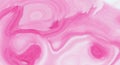 Subtle Pink Abstract Liquid Paint Textured Background With Decorative Spirals And Swirls