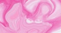 Subtle pink abstract liquid paint textured background with decorative spirals and swirls Royalty Free Stock Photo