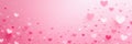 Subtle pink backdrop with tiny white hearts forming a continuous pattern , white, fabric, hearts