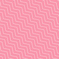 Subtle pink vector seamless pattern with thin diagonal lines, chevron, zigzag Royalty Free Stock Photo