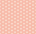 Subtle pink vector seamless pattern with tiny geometric flowers, snowflakes