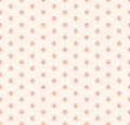 Subtle pink vector seamless pattern with tiny geometric flowers, snowflakes