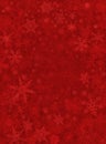 Subtle Red Snow Background