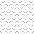 Subtle seamless pattern, dotted wavy lines Royalty Free Stock Photo