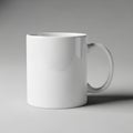 Subtle shadow to the right, emphasizing the mug s contours and Royalty Free Stock Photo