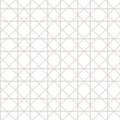 Subtle square grid vector seamless pattern. Abstract linear geometric texture, grey and white color design Royalty Free Stock Photo
