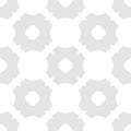 Subtle vector abstract seamless pattern. Elegant white and light gray background Royalty Free Stock Photo