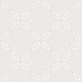 Subtle vector geometric line pattern. Abstract seamless striped ornament, edgy mosaic geometry Royalty Free Stock Photo