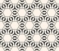 Subtle vector geometric pattern with thin lines, hexagonal grid