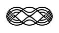 Subtle Wavy Interlocking Pattern Vector for Elegant Backgrounds, vector design Generative AI Royalty Free Stock Photo