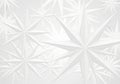Subtle white geometric starburst pattern texture background abstract design Royalty Free Stock Photo
