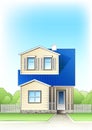 Suburb house Royalty Free Stock Photo