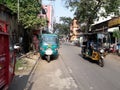 Suburban area of Kolkata city view