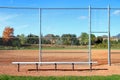 Suburban Baseball Diamond