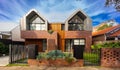 Suburban Duplex residential house in Sydney NSW Australia
