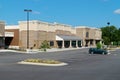 Suburban grocery store building